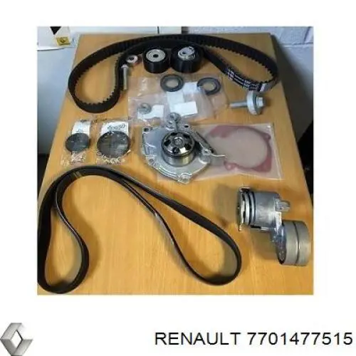 7701477515 Renault (RVI) correa de transmision, juego completo