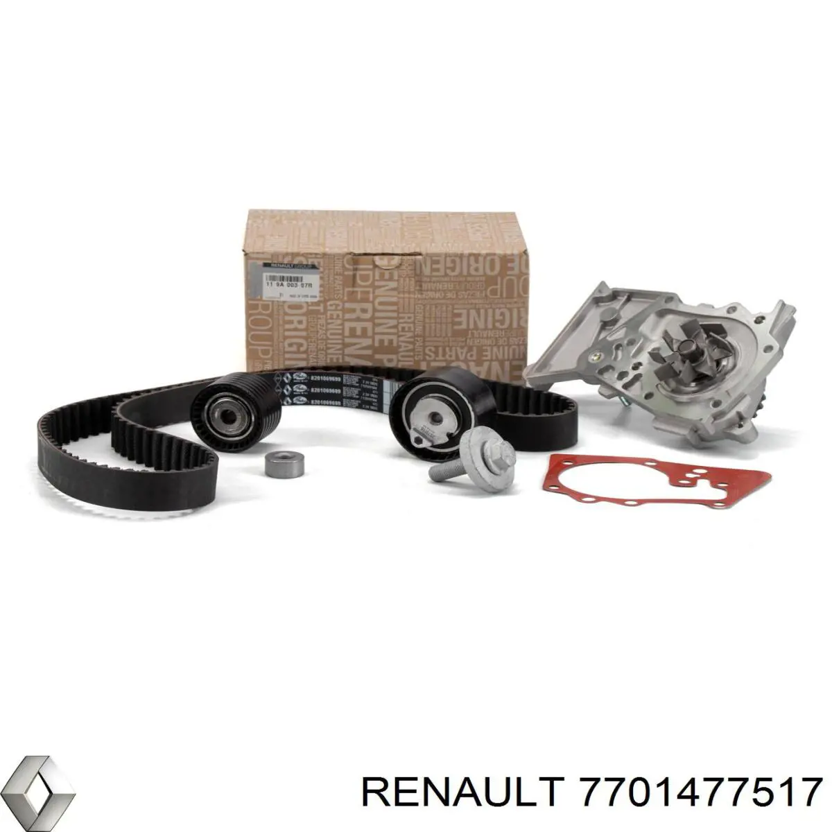 7701477517 Renault (RVI) Correa de transmisión, completo