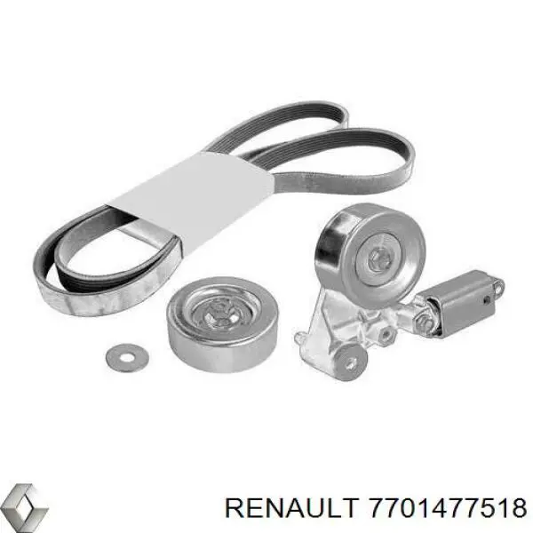 Comprar 7701477518 Renault (RVI) Correa de transmisión