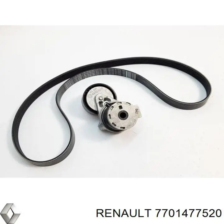 Correa de transmisión 7701477520 Renault (RVI)