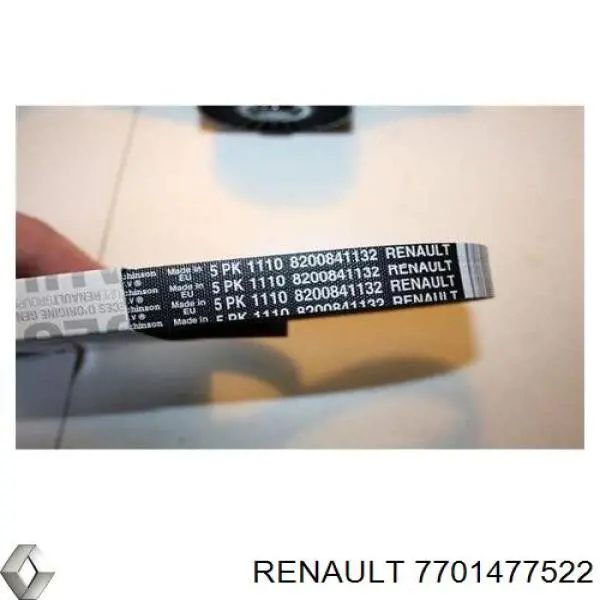7701477522 Renault (RVI) correa de transmisión