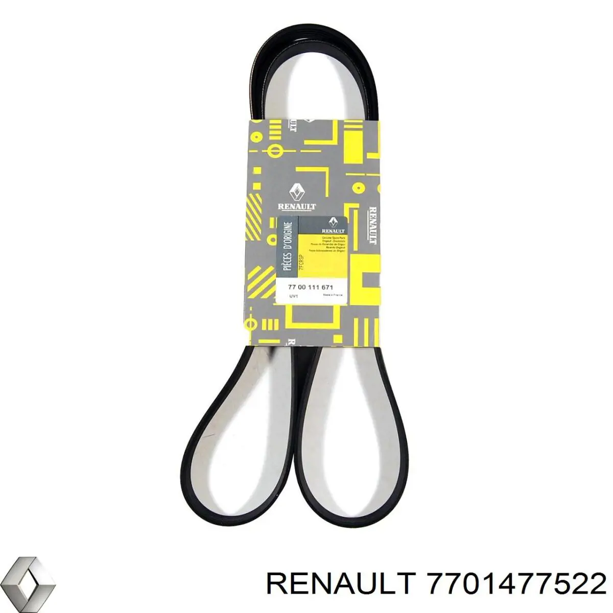 7701477522 Renault (RVI) Correa de transmisión, completo