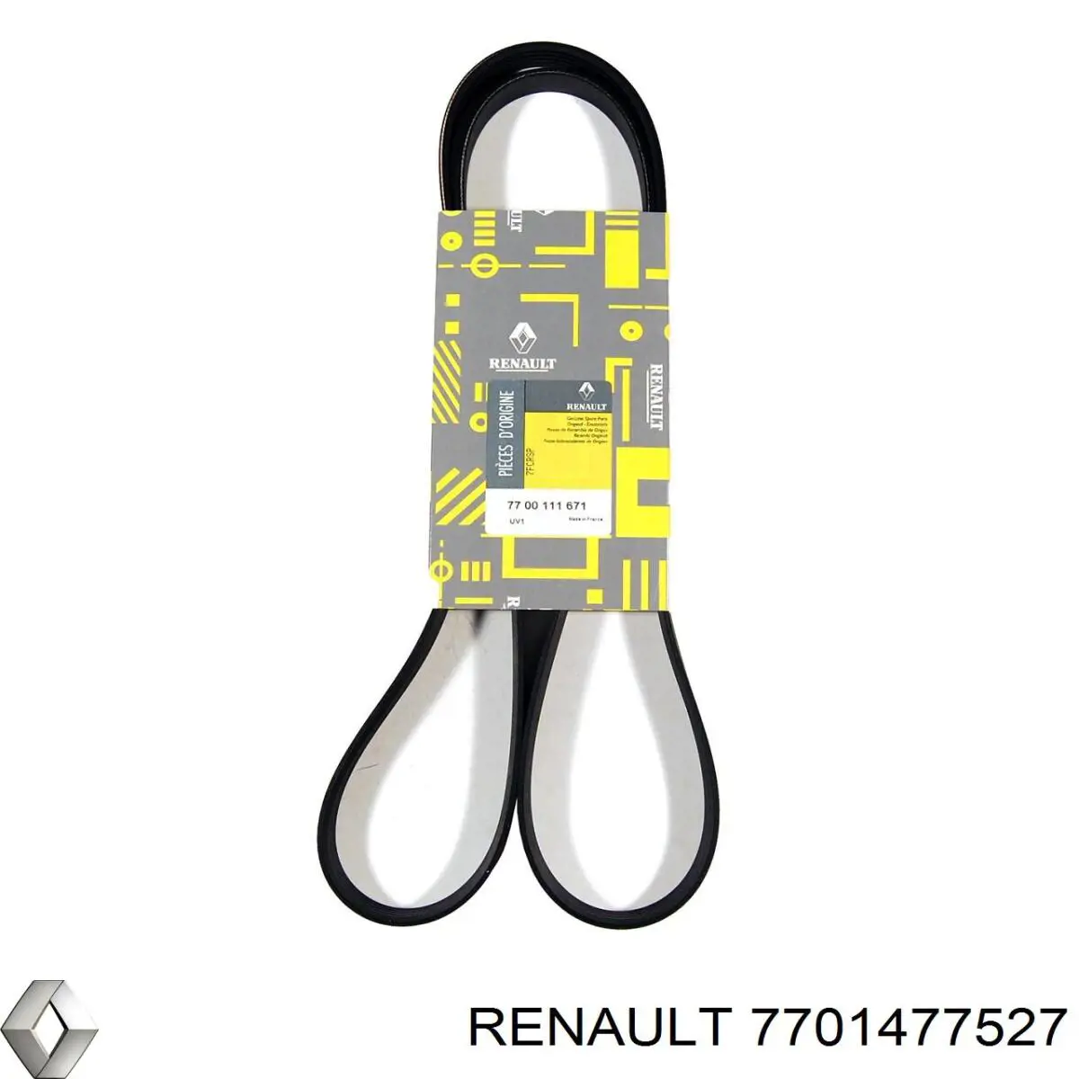 Correa de transmisión Renault (RVI) 7701477527