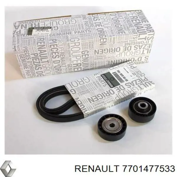 Comprar 7701477533 Renault (RVI) Correa de transmisión
