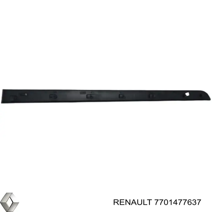 Comprar 7701477637 Renault (RVI) Moldura de puerta delantera derecha
