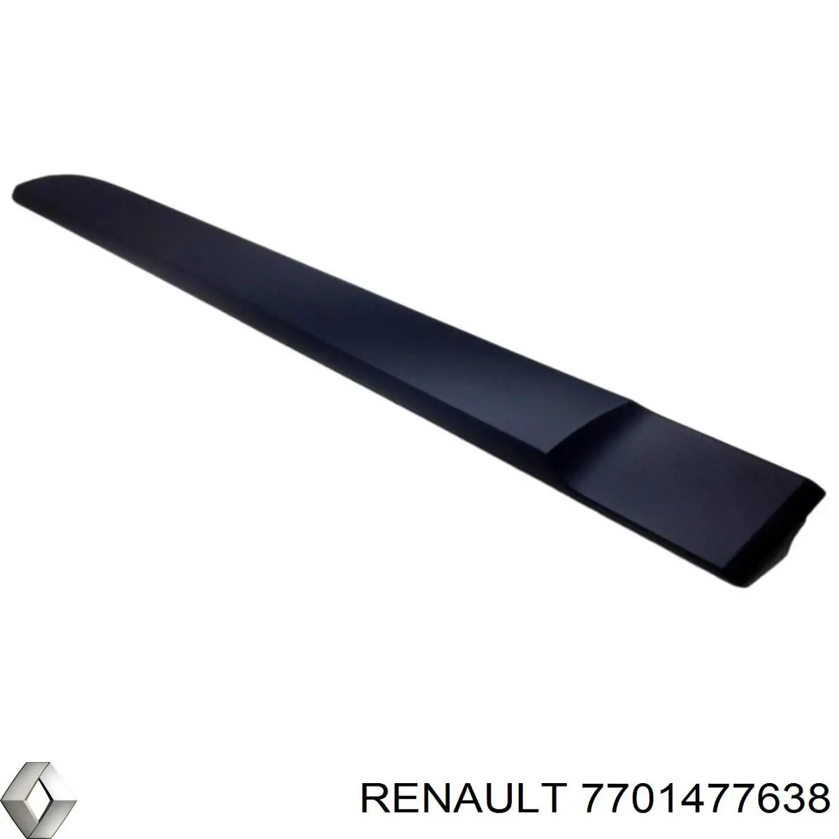 Protector puerta trasera izquierda para Renault Megane (LM0)