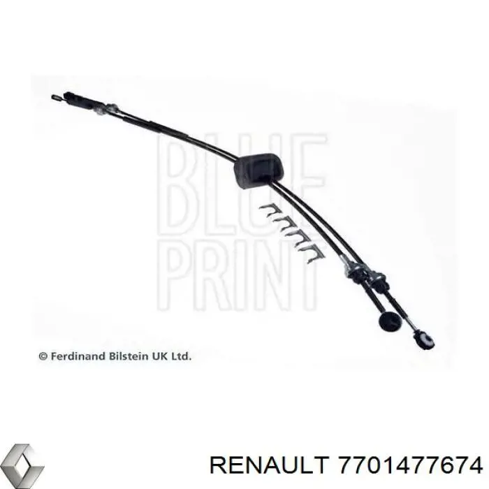 7701477674 Renault (RVI) cables de caja de cambios