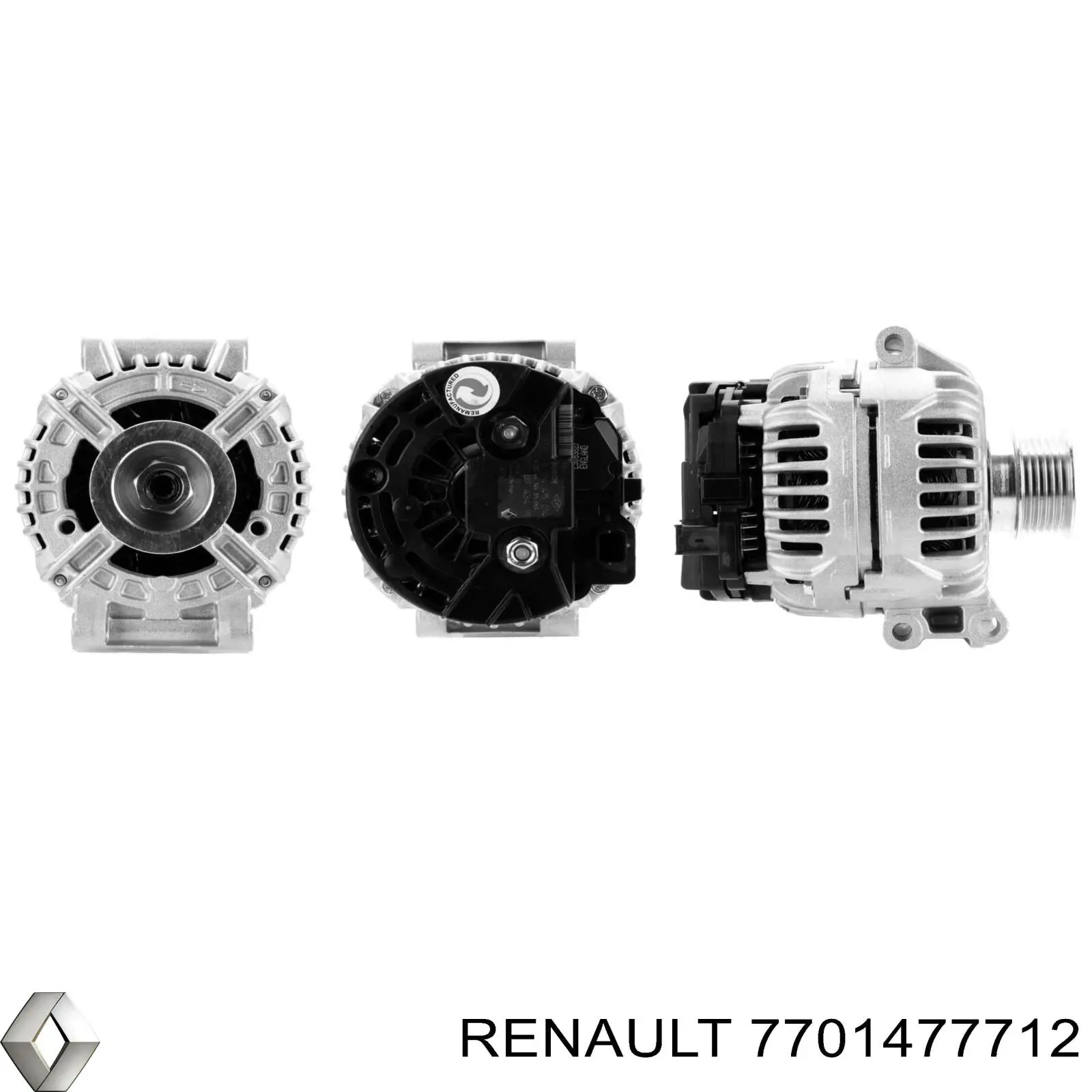 7701477712 Renault (RVI) alternador