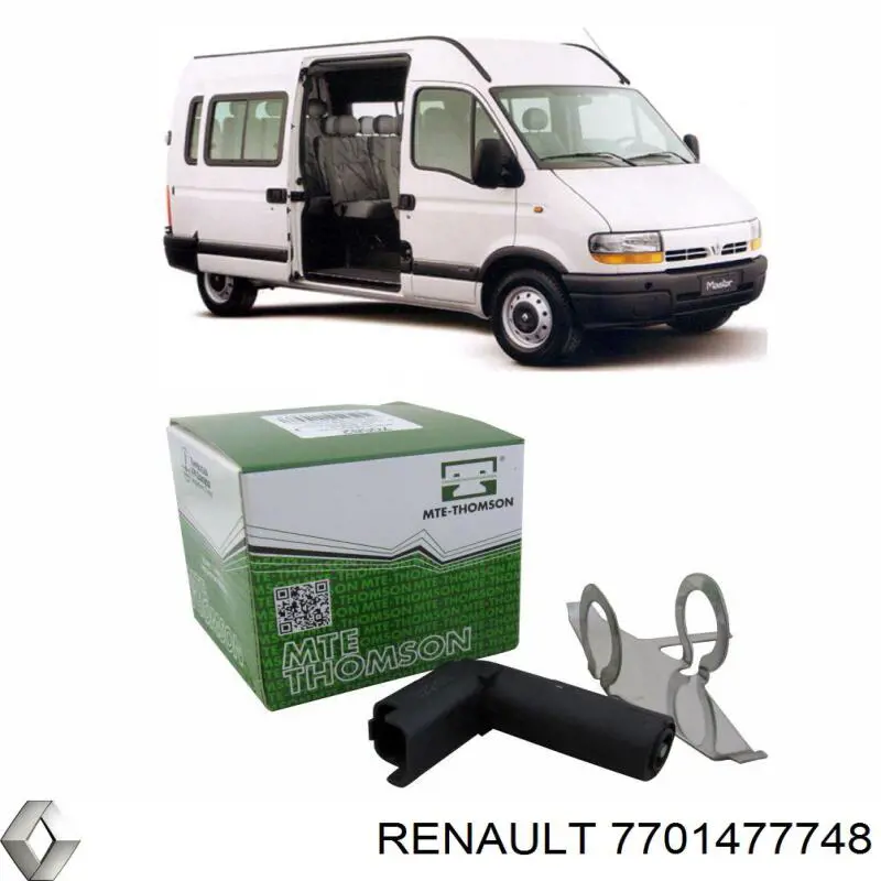 Comprar 7701477748 Renault (RVI) Sensor de cigüeñal