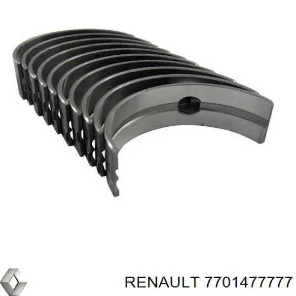 Comprar 7701477777 Renault (RVI) Juego de cojinetes de cigüeñal, estándar, STD
