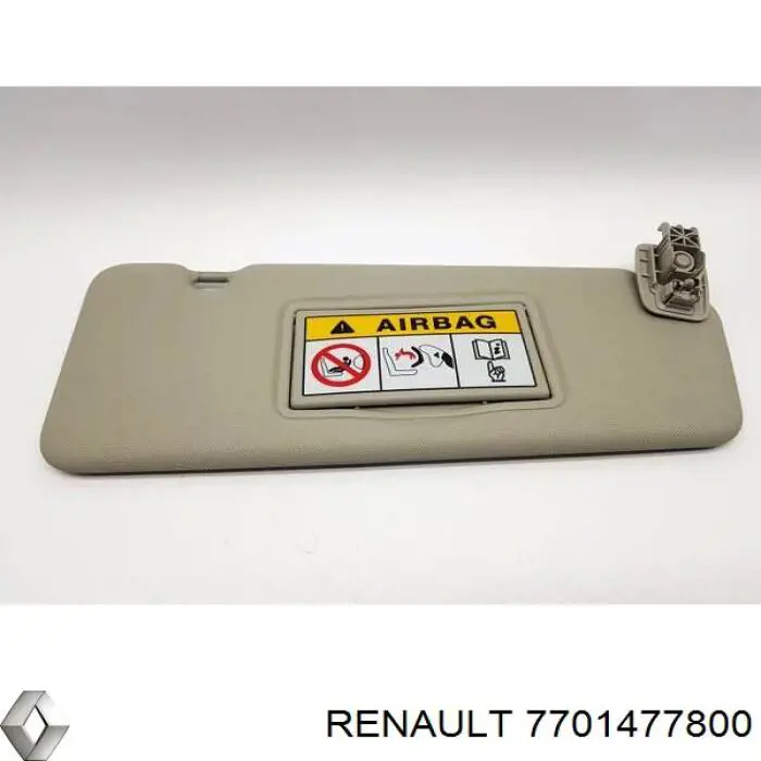 7701477800 Renault (RVI) visera parasol