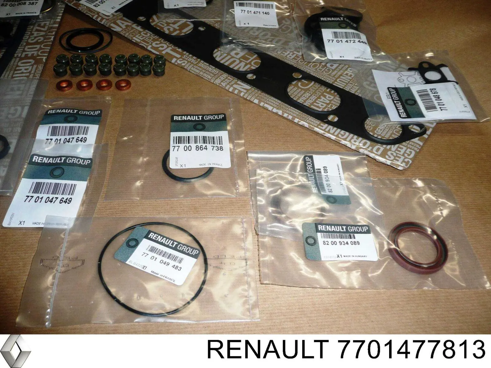 Comprar 7701477813 Renault (RVI) Juego de juntas superiores de motor