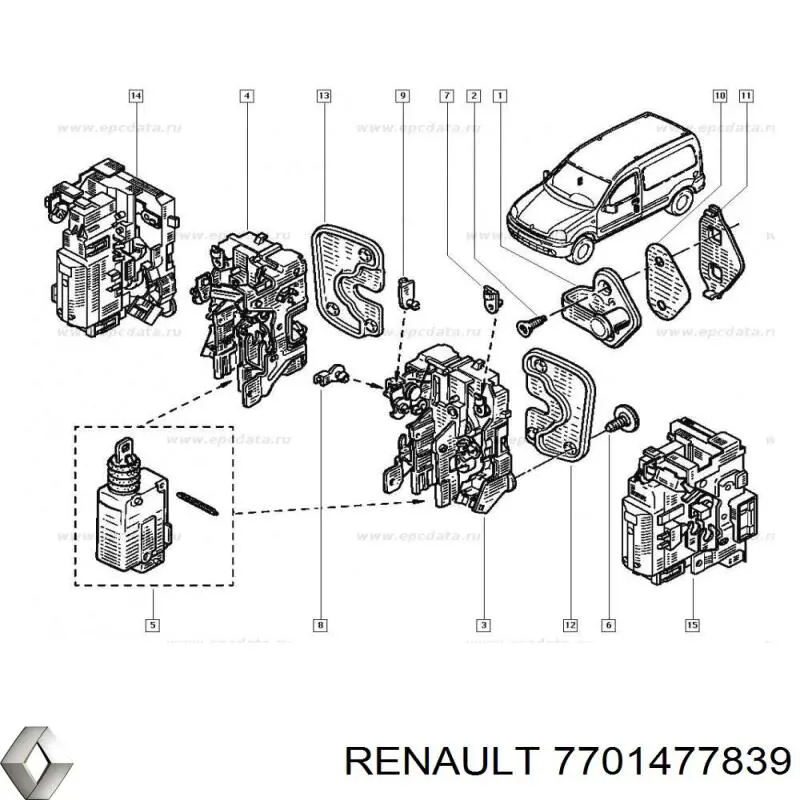 Comprar 7701477839 Renault (RVI) Respiradero de la caja de cambios