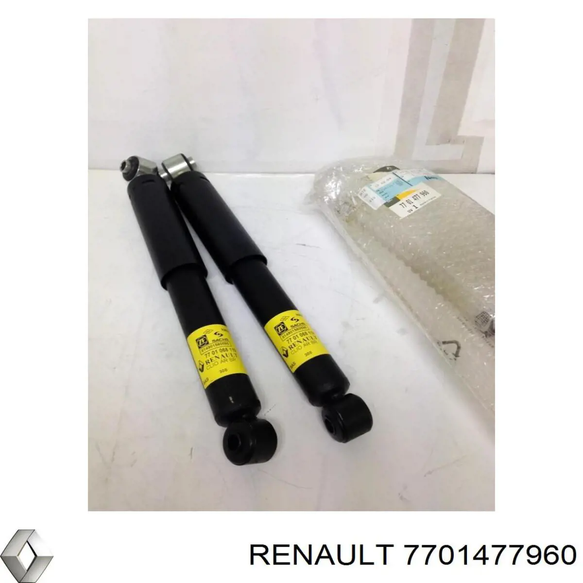 7701477960 Renault (RVI) amortiguador trasero