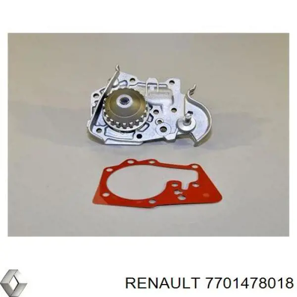 Comprar 7701478018 Renault (RVI) Bomba de agua para motor