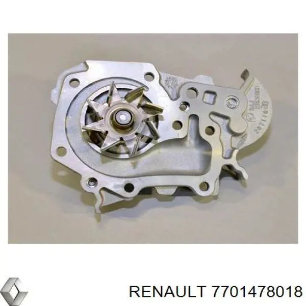 Bomba de agua 7701478018 Renault (RVI)