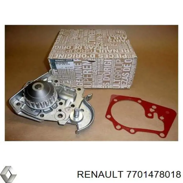 Motor de agua Renault (RVI) 7701478018