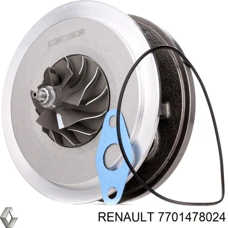 Turbocompresor Renault (RVI) 7701478024 precio, desde 294,40 EUR
