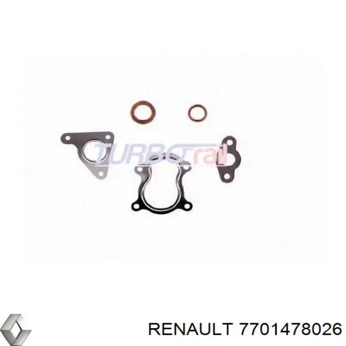 7701478026 Renault (RVI) turbocompresor