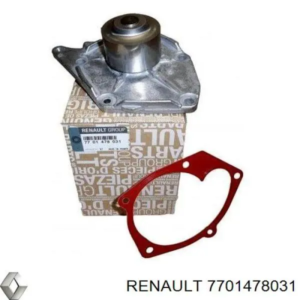 7701478031 Renault (RVI) bomba de agua