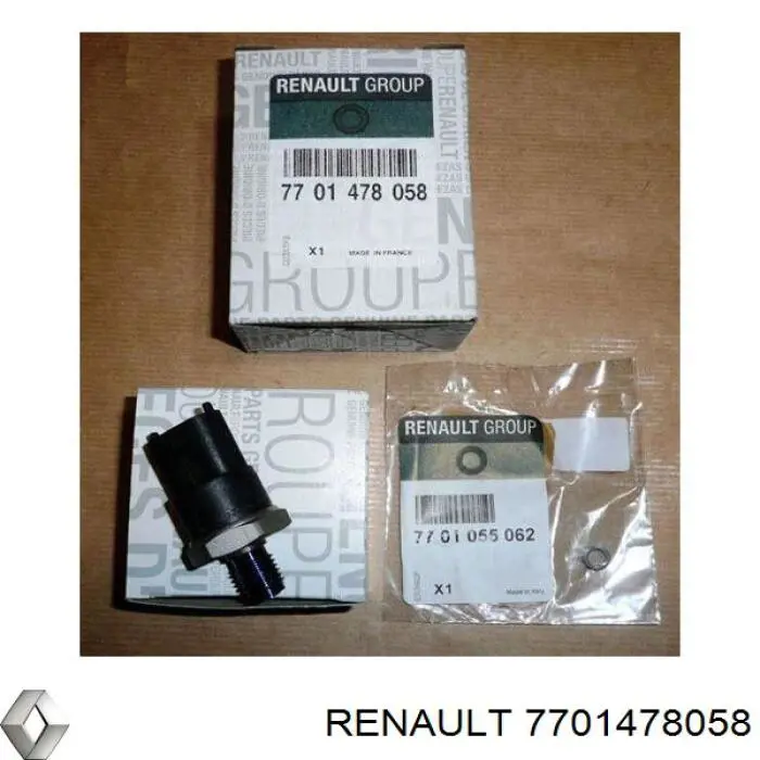 Sensor de presión de combustible Renault (RVI) 7701478058 precio, desde 87,65 EUR