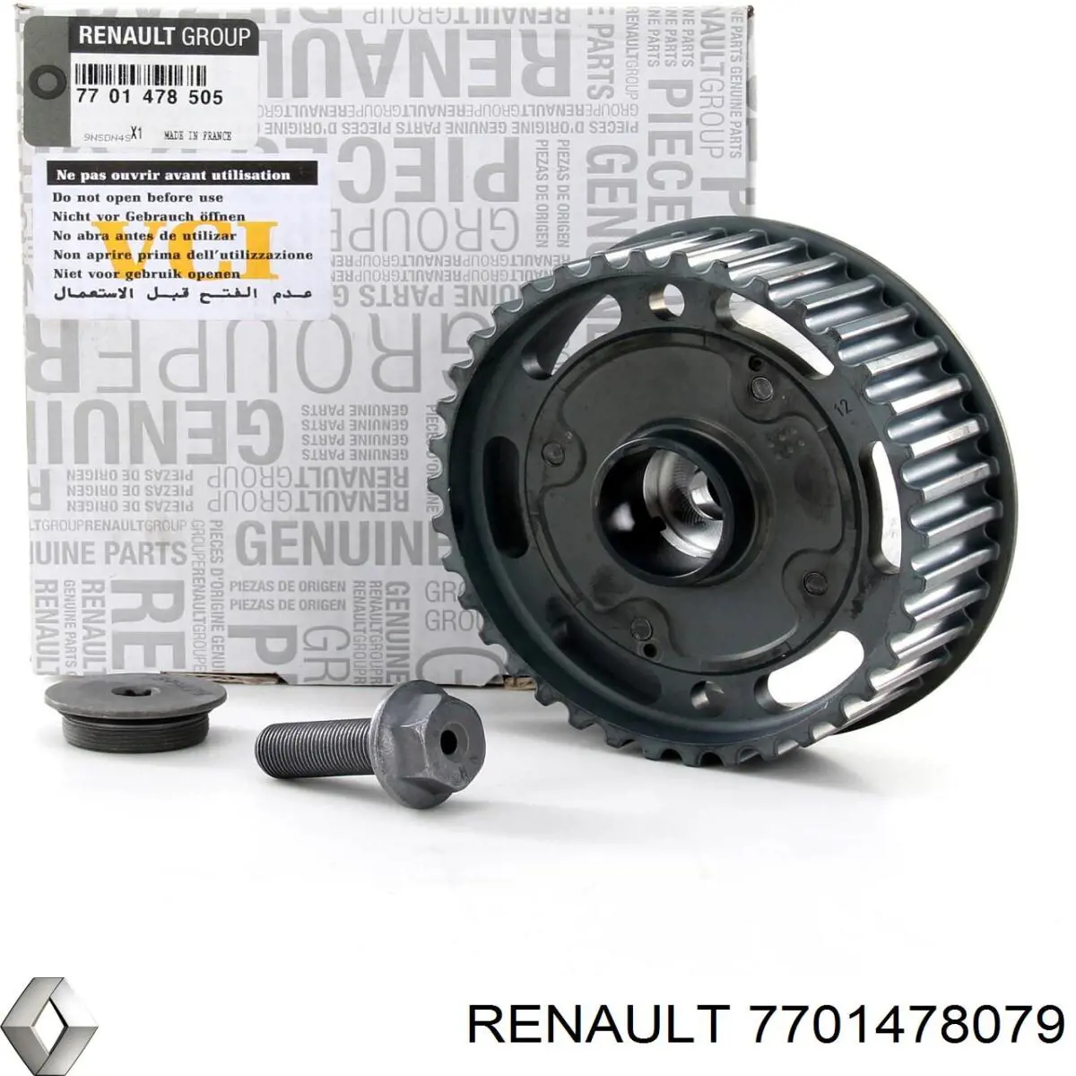 Comprar 7701478079 Renault (RVI) Rueda dentada del árbol de levas de admisión