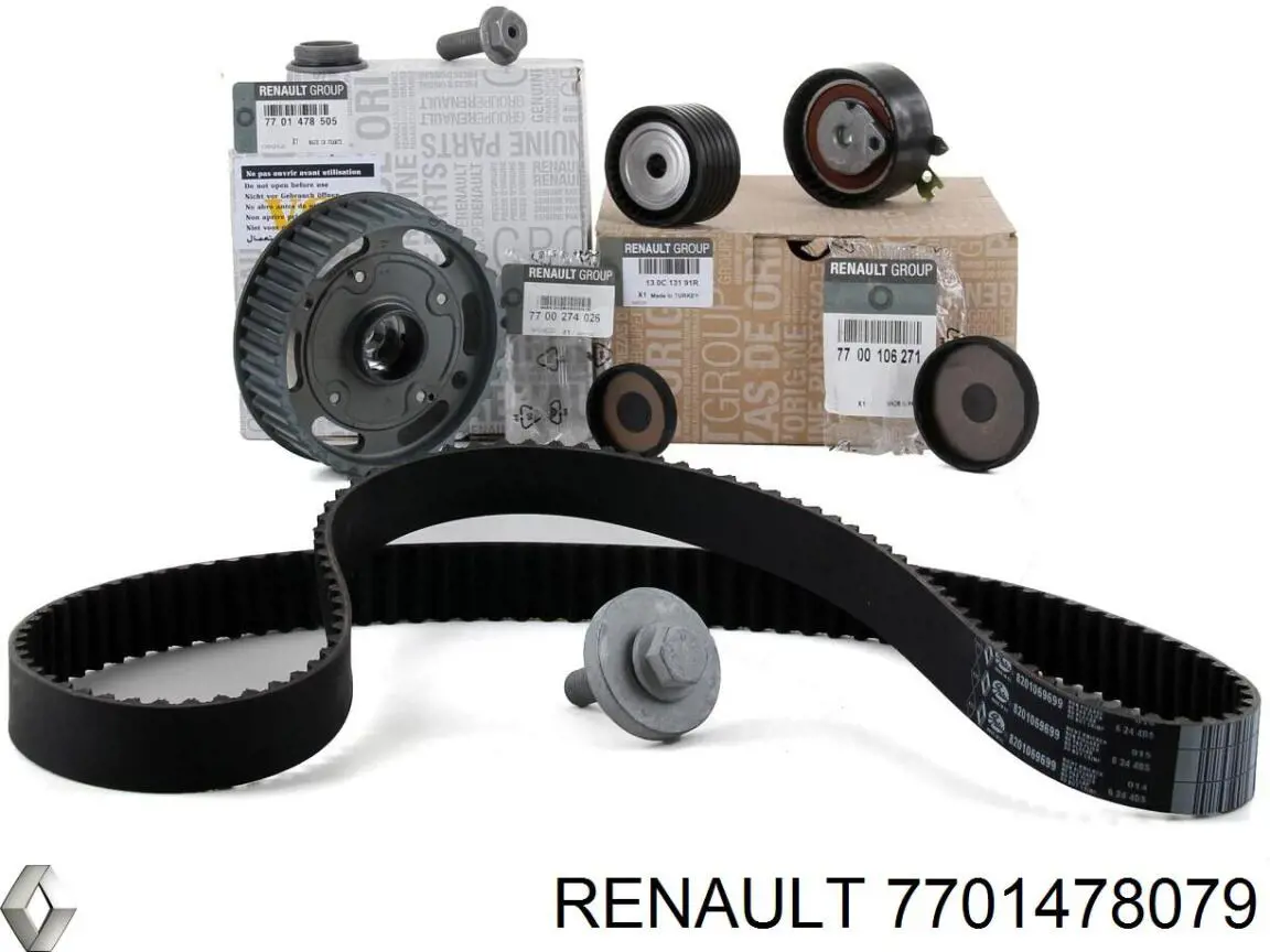 Rueda dentada del árbol de levas de admisión Renault (RVI) 7701478079 precio, desde 108,80 EUR