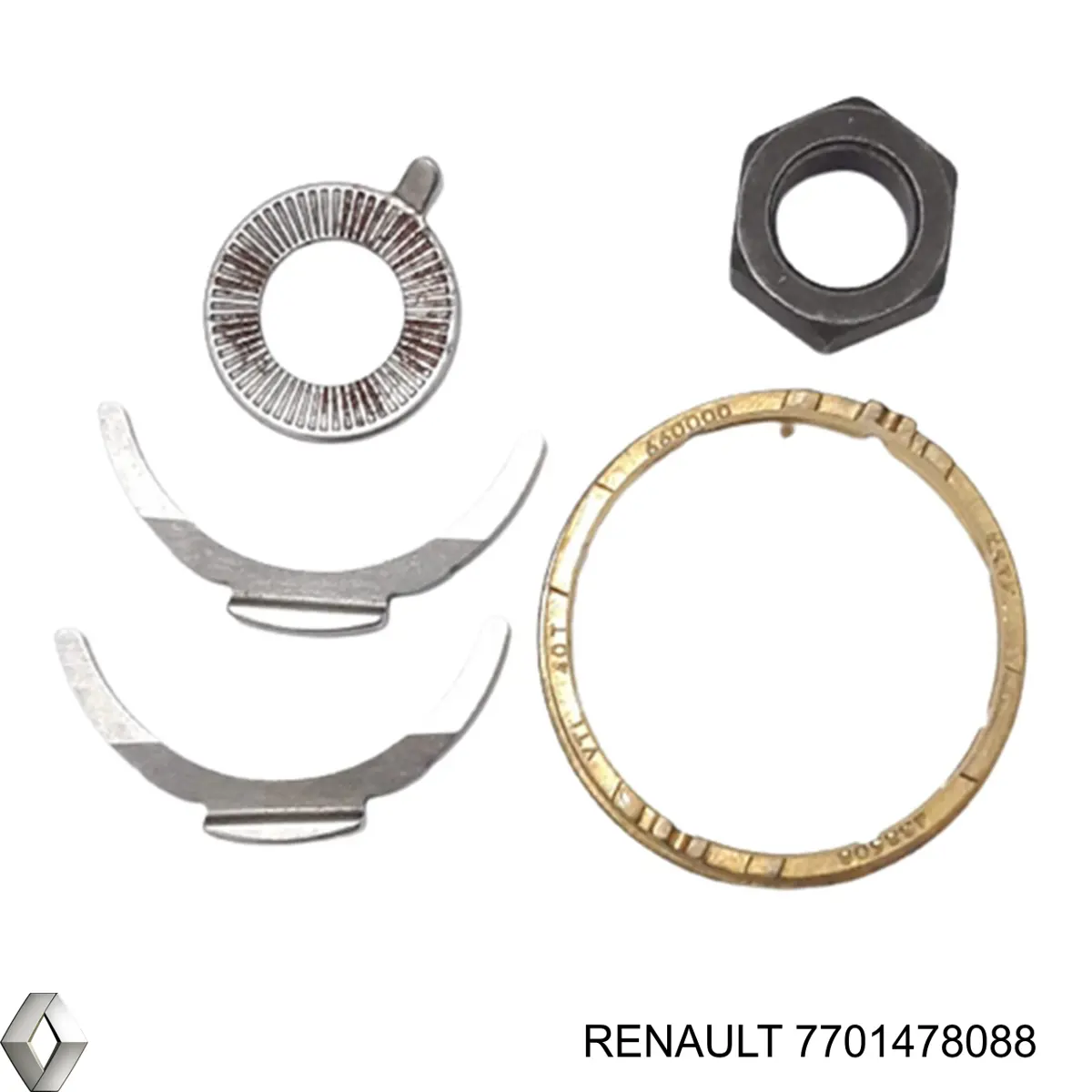 Embrague sincronizador, anillo exterior de la 5ª marcha para Renault Kangoo (FC0)