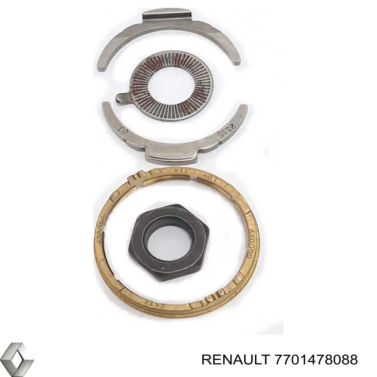 Anillo exterior del sincronizador de la quinta marcha Renault (RVI) 7701478088 precio, desde 138,53 EUR