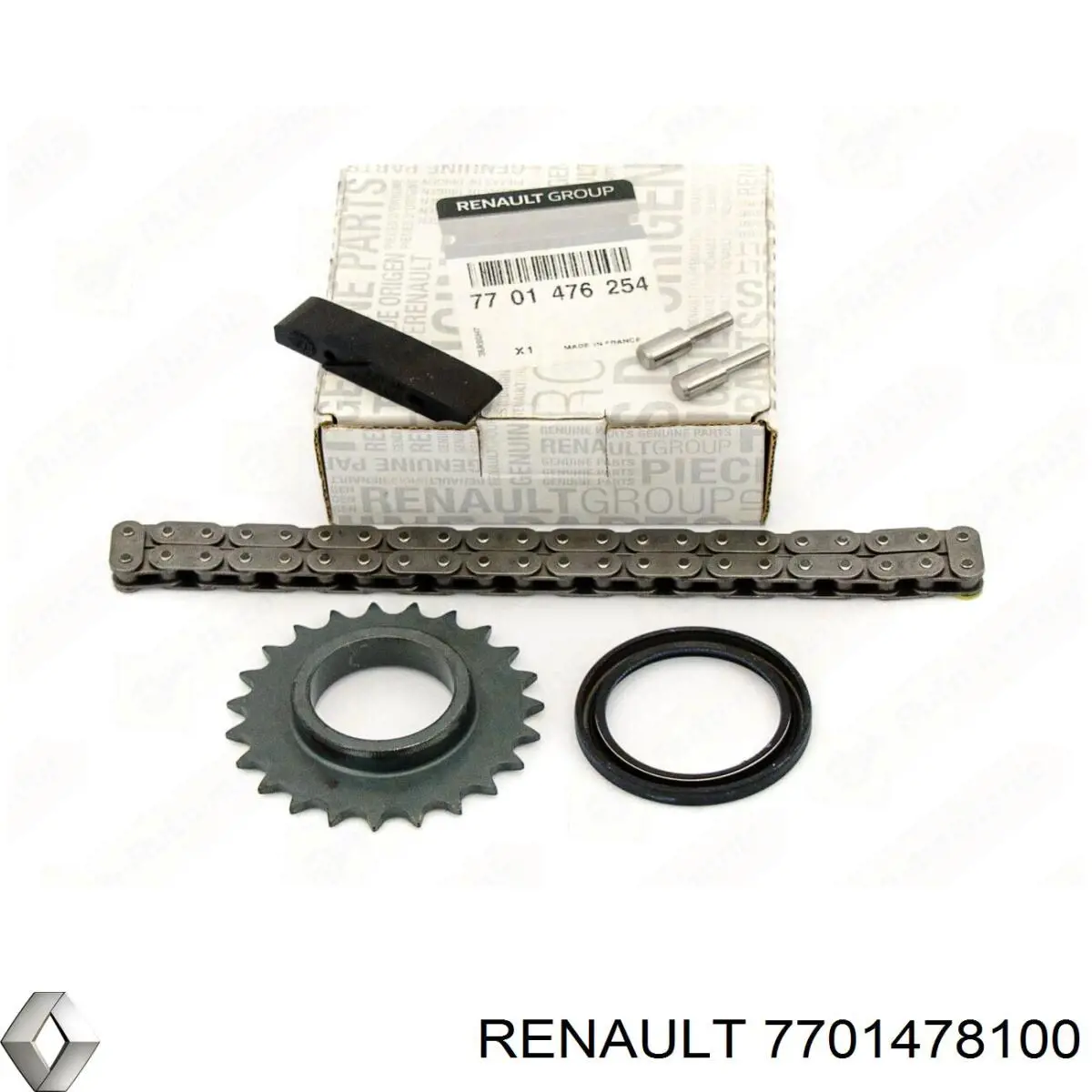 7701478100 Renault (RVI) juego, cadena, bomba de aceite