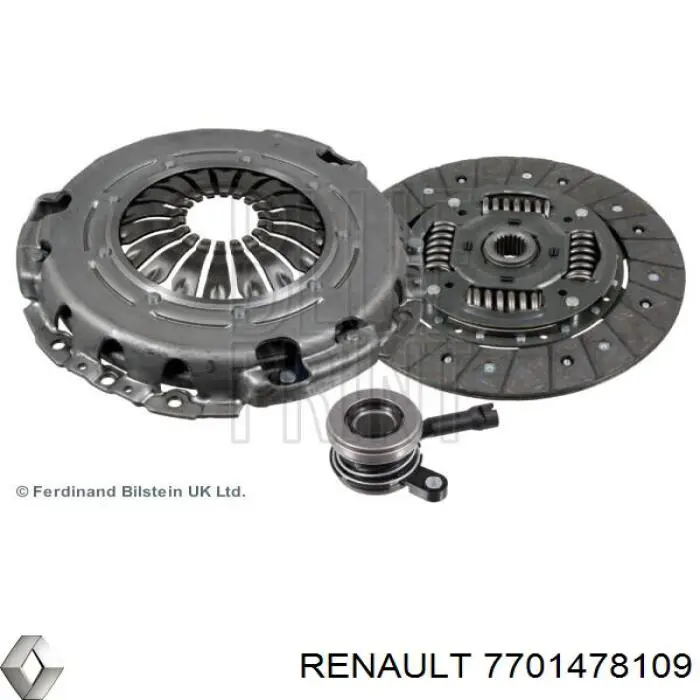 Mecanismo de embrague Renault (RVI) 7701478109 precio, desde 113,40 EUR