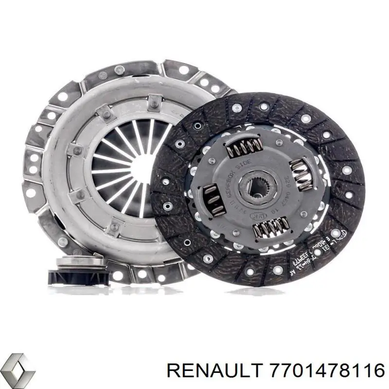 7701478116 Renault (RVI) embrague