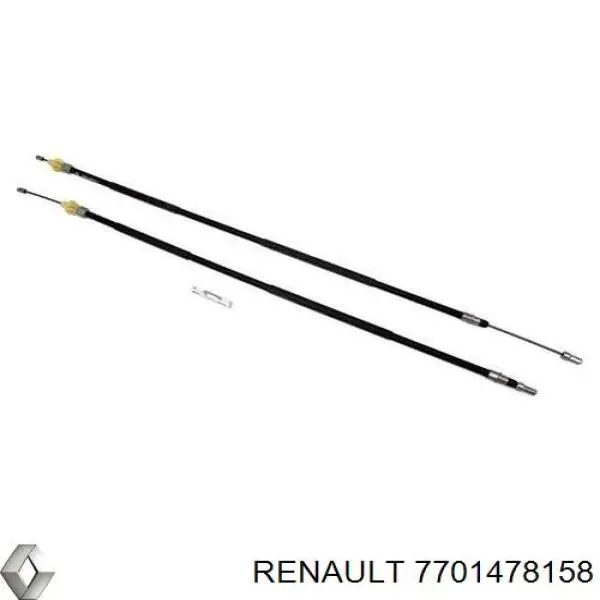 Cable de freno de mano trasero derecho/izquierdo Renault (RVI) 7701478158 precio, desde 28,47 EUR
