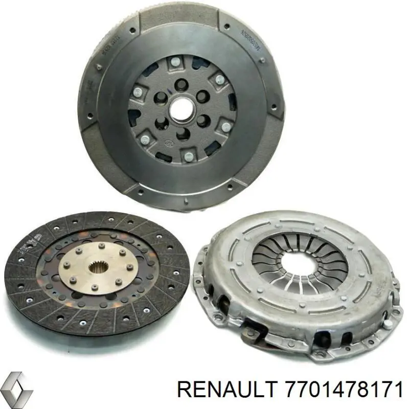 Embrague 7701478171 Renault (RVI)