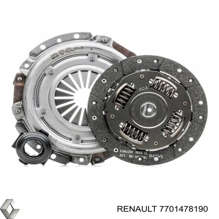 Mecanismo de embrague Renault (RVI) 7701478190 precio, desde 71,56 EUR