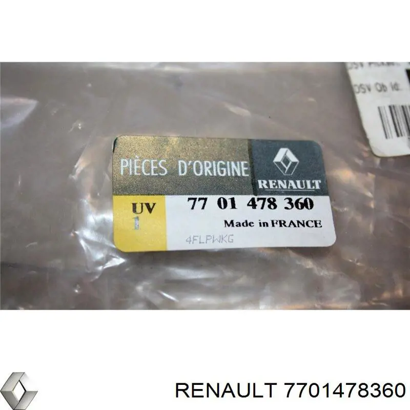 Correa de transmisión 8660004978 Renault (RVI)