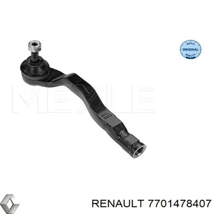 7701478407 Renault (RVI) rótula barra de acoplamiento exterior