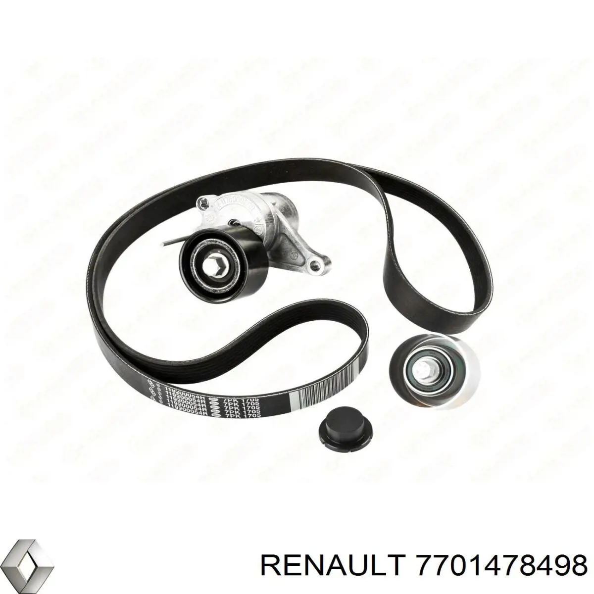 Correa de transmisión, juego Renault (RVI) 7701478498 precio, desde 98,03 EUR