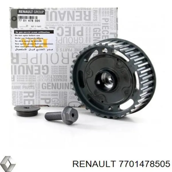 Rueda dentada del árbol de levas de admisión Renault (RVI) 7701478505 precio, desde 108,80 EUR