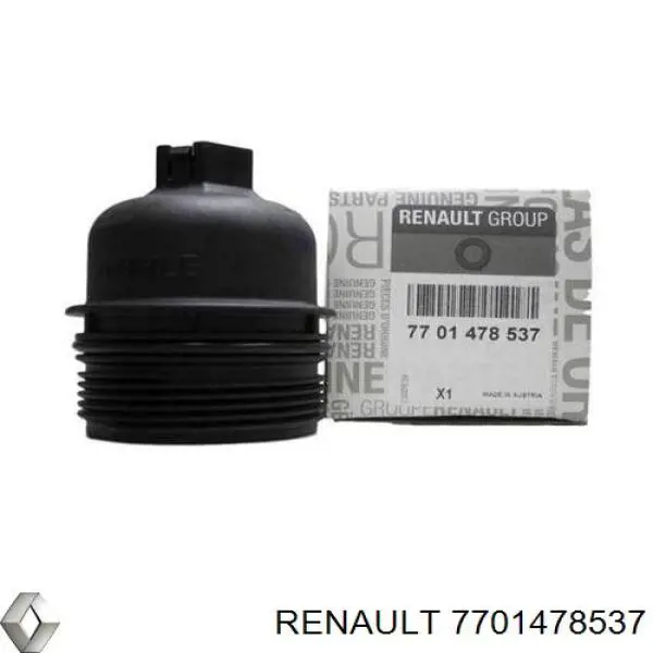Comprar 7701478537 Renault (RVI) Tapa del filtro de aceite