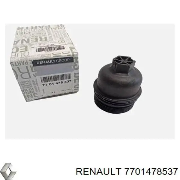 Tapa de filtro de aceite Renault (RVI) 7701478537