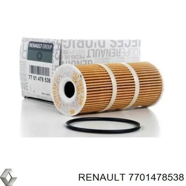 Filtro de aceite 7701478538 Renault (RVI)