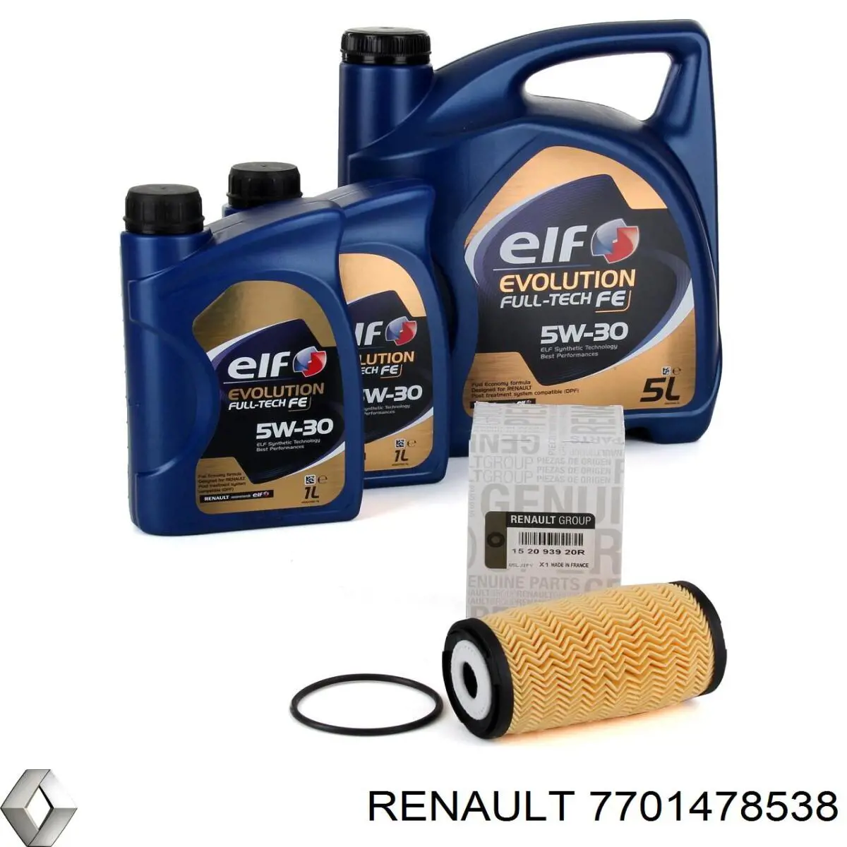 Filtro de aceite motor Renault (RVI) 7701478538