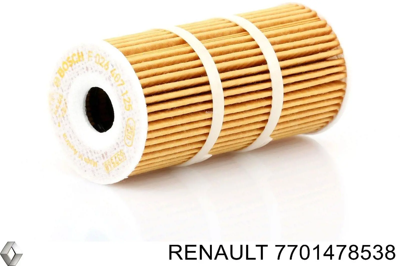 7701478538 Renault (RVI) filtro de aceite