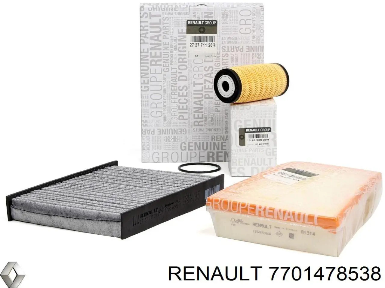 Comprar 7701478538 Renault (RVI) Filtros de aceite