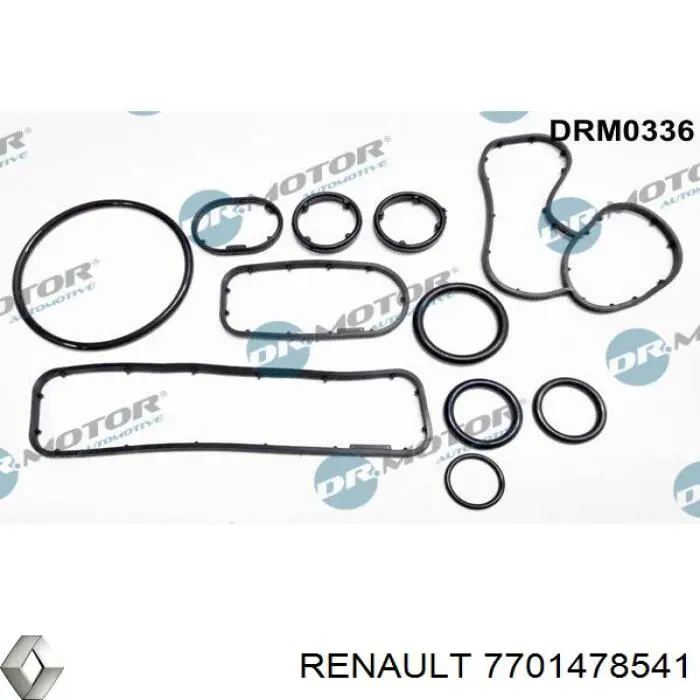 7701478541 Renault (RVI) junta, adaptador de filtro de aceite