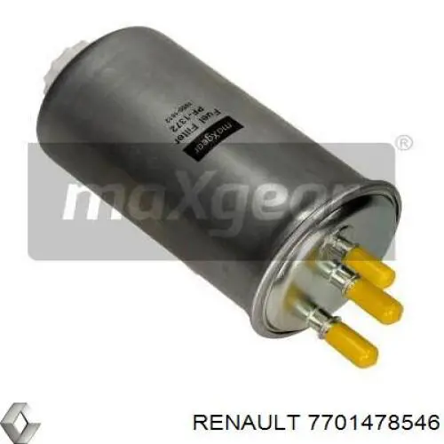 7701478546 Renault (RVI) filtro combustible