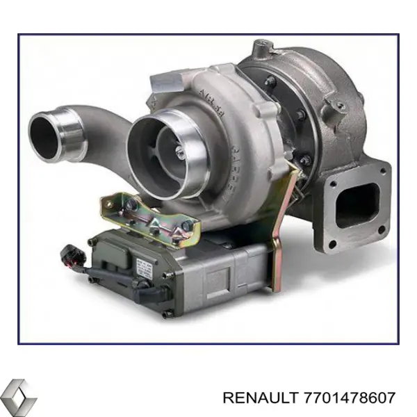 7701478607 Renault (RVI) turbocompresor