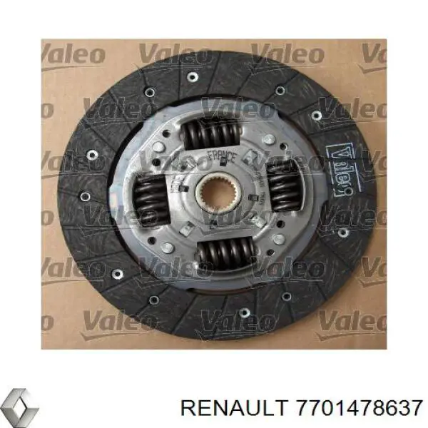 Mecanismo de embrague Renault (RVI) 7701478637 precio, desde 124,93 EUR