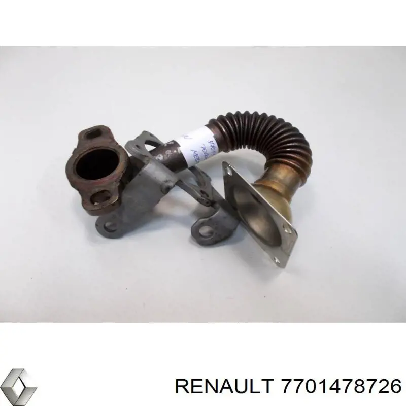7701478726 Renault (RVI) Enfriador de recirculación de gases de escape EGR